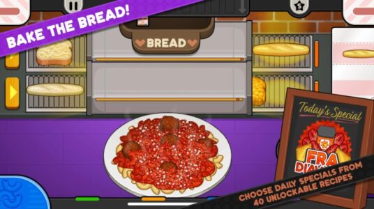 Screenshot Papa's Pastaria To Go! Mod APK