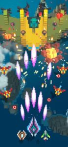 Screenshot Sky Wings VIP : Pixel Fighters Mod APK