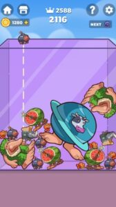 Screenshot Meme Merge Mania: Drop Game Mod APK