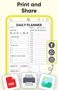 Screenshot Daily Planner and Journal Mod APK