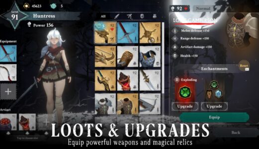 Screenshot Soul Huntress: Roguelike Mod APK
