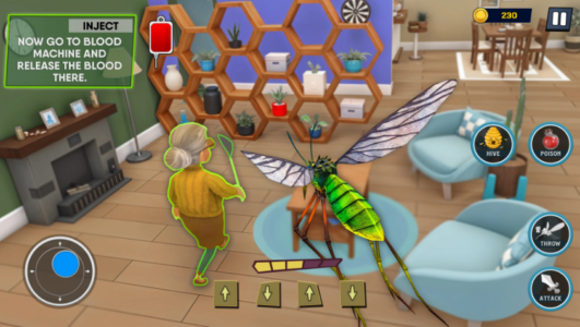 Screenshot Mosquito vs Granny Mod APK