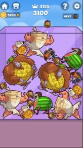 Screenshot Meme Merge Mania: Drop Game Mod APK