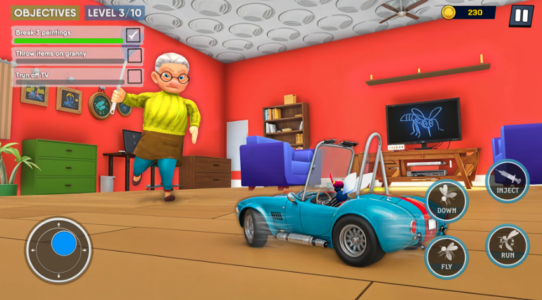 Screenshot Mosquito vs Granny Mod APK