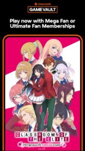 Screenshot Classroom of the Elite Mod APK