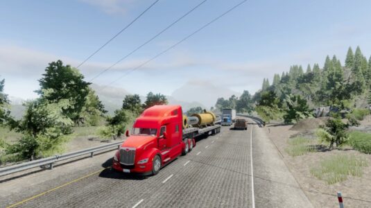 Screenshot Truck Simulator Big Rigs Mod APK