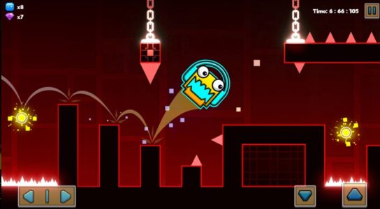 Screenshot Geometry Ball : Rhythm Jump Mod APK