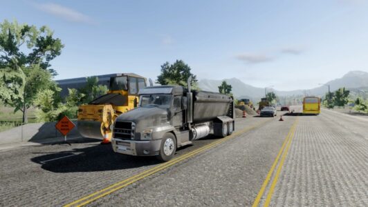 Screenshot Truck Simulator Big Rigs Mod APK