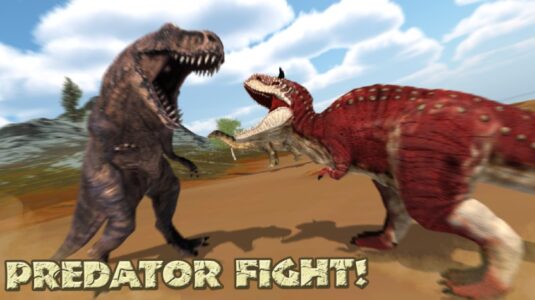 Screenshot Hungry T-Rex Island Dino Hunt Mod APK