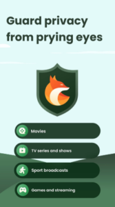Screenshot Foxify VPN – Secure & Cunning! Mod APK