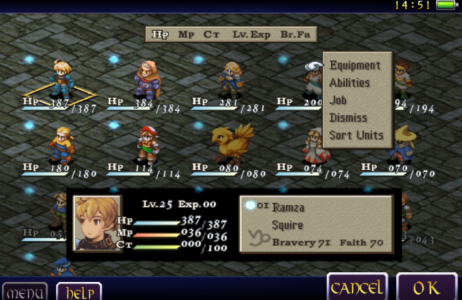 Screenshot FINAL FANTASY TACTICS : WotL Mod APK