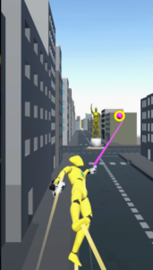 Screenshot Grapple Hook Hero : Zip Action Mod APK