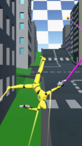 Screenshot Grapple Hook Hero : Zip Action Mod APK