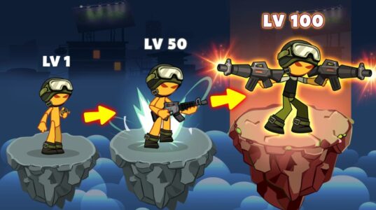 Screenshot Stickman vs Zombie: Idle RPG Mod APK