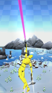 Screenshot Grapple Hook Hero : Zip Action Mod APK