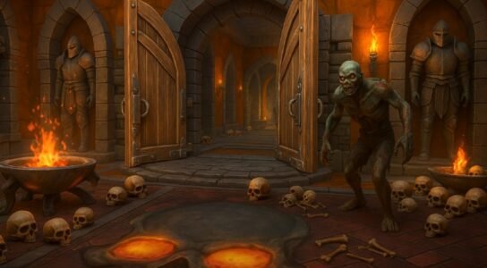 Screenshot Scary Waltz of Magic Wizard Mod APK