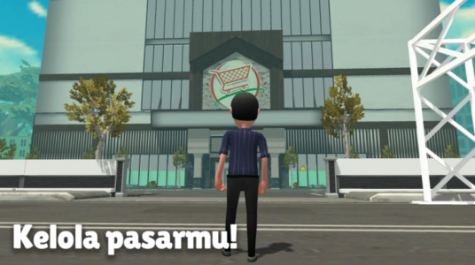 Screenshot Aku Si Juragan Pasar Mod APK