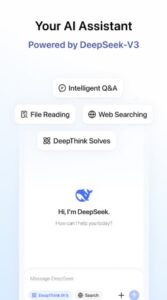 Screenshot DeepSeek – AI Assistant Mod APK