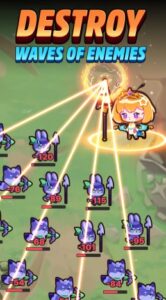 Screenshot Paw Crusaders: Idle RPG Mod APK