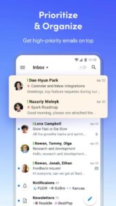 Screenshot Spark Mail – AI Email Inbox Mod APK