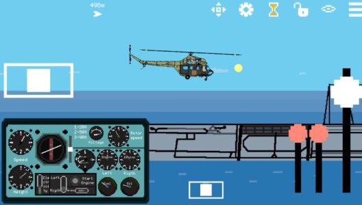 Screenshot Pixel Helicopter Simulator Mod APK