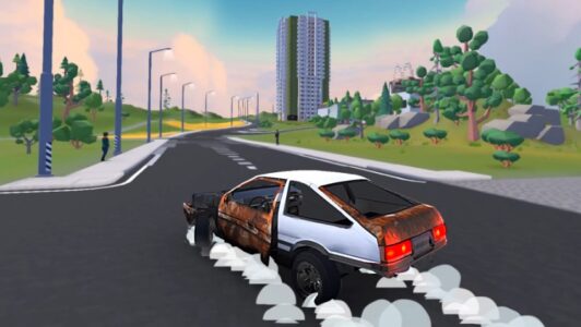 Screenshot Last Car: Mechanic Open World Mod APK