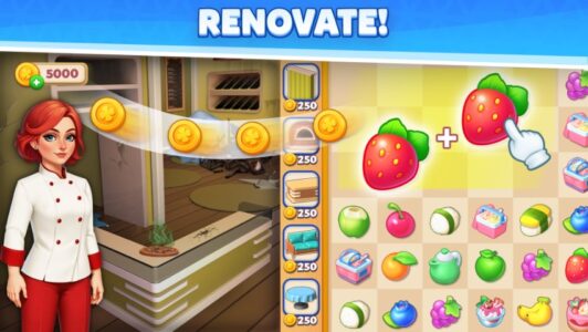 Screenshot Merge Fever: Merge & Design! Mod APK
