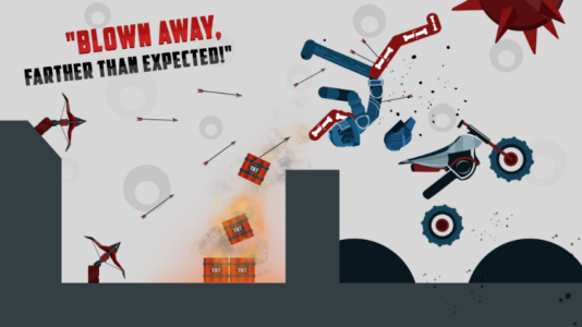 Screenshot Ragdoll Stick Physics Hero Mod APK