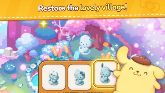 Screenshot Hello Kitty Friends Match Mod APK
