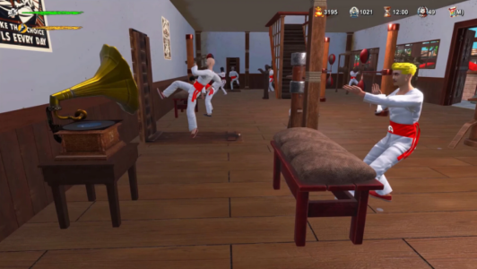 Screenshot Fight School Simulator Mod APK
