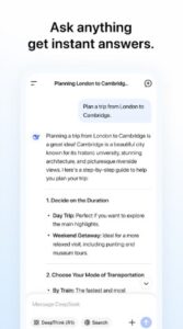 Screenshot DeepSeek – AI Assistant Mod APK