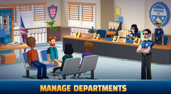 Screenshot Idle Police Tycoon－Police Game Mod APK