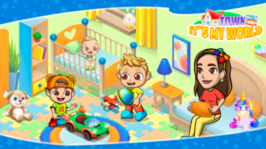 Screenshot Vlad&Niki Town. It's my World Mod APK