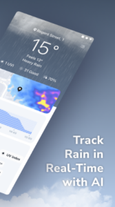 Screenshot Rainbow Weather: Rain Tracker Mod APK