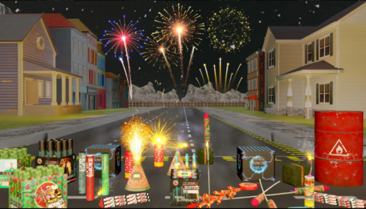 Screenshot Fireworks Simulator Games 2025 Mod APK