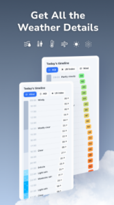Screenshot Rainbow Weather: Rain Tracker Mod APK