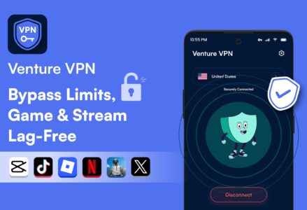 Screenshot Venture VPN Mod APK