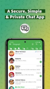 Screenshot Graph Messenger Mod APK