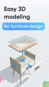 Screenshot Moblo – 3D Furniture Modeling Mod APK