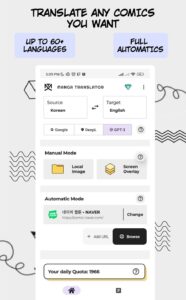 Screenshot Manga Translator Mod APK