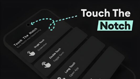 Screenshot Touch The Notch Mod APK