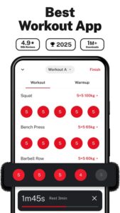Screenshot StrongLifts Mod APK
