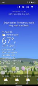 Screenshot What The Forecast Mod APK