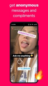 Screenshot Tellonym Mod APK