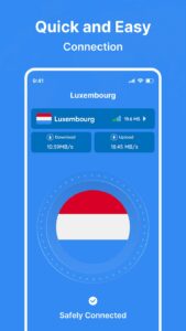 Screenshot Luxembourg VPN: Luxembourg IP Mod APK