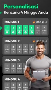 Screenshot Home Workout App: Fitness Mod APK