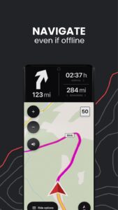 Screenshot calimoto Motorcycle GPS Mod APK