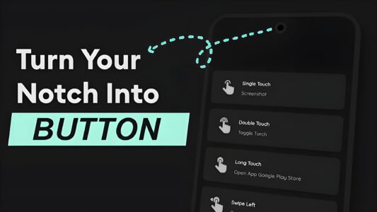 Screenshot Touch The Notch Mod APK