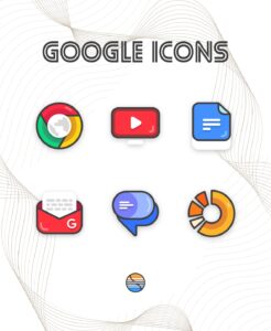 Screenshot Borderline Icon Pack Mod APK