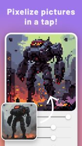 Screenshot PixelMe: Pixel Art AI Camera Mod APK